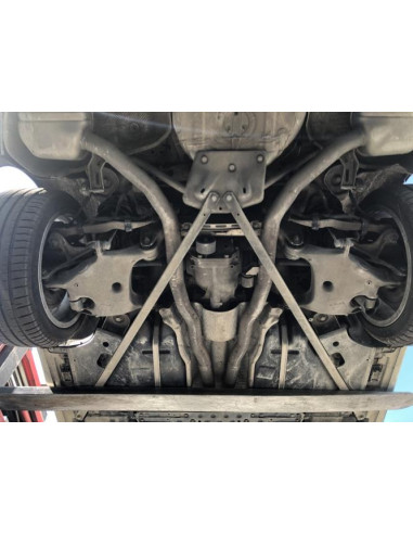 Ligne complete d'echappement BMW SERIE 5 F11 TOURING PHASE 1 BREAK Diesel