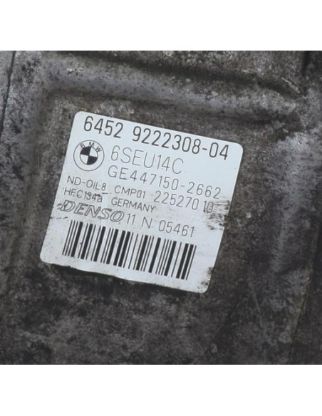 Compresseur clim BMW SERIE 1 F20 PHASE 1 Essence