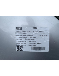 Kit de demarrage BMW SERIE 3 E46 PHASE 2 Diesel 2