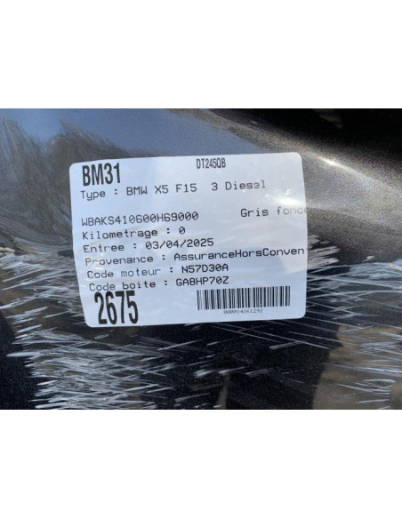 Injecteurs BMW X5 F15 Diesel