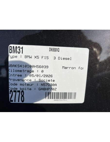 Porte avant gauche BMW X5 F15 Diesel