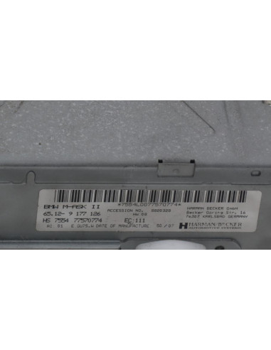 Autoradio d'origine BMW SERIE 1 E81 Diesel