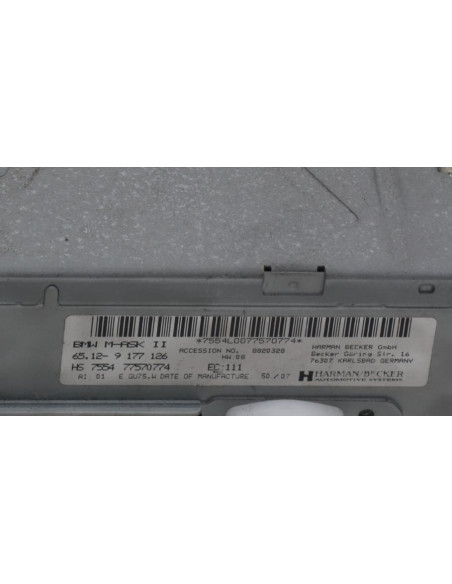 Autoradio d'origine BMW SERIE 1 E81 Diesel