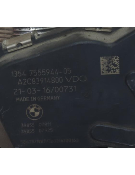 Boitier papillon BMW SERIE 5 F10 PHASE 2 Essence
