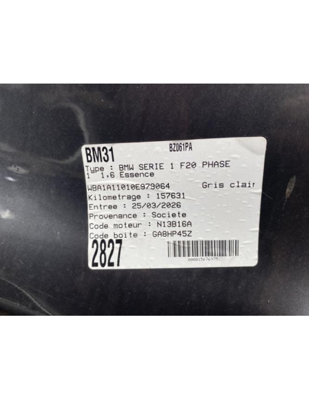 Bouton de demarrage BMW SERIE 1 F20 PHASE 1 Essence