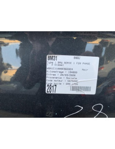Custode arriere droit (porte) BMW SERIE 1 F20 PHASE 1 Diesel