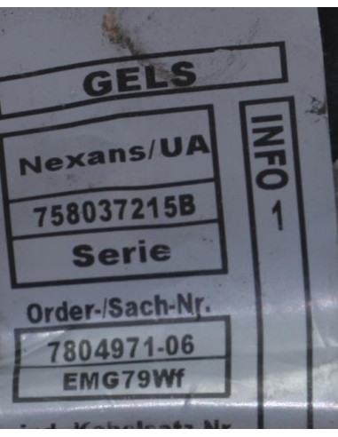 Faisceau moteur BMW SERIE 3 E90 PHASE 1 Diesel