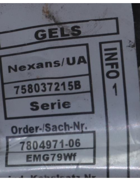 Faisceau moteur BMW SERIE 3 E90 PHASE 1 Diesel