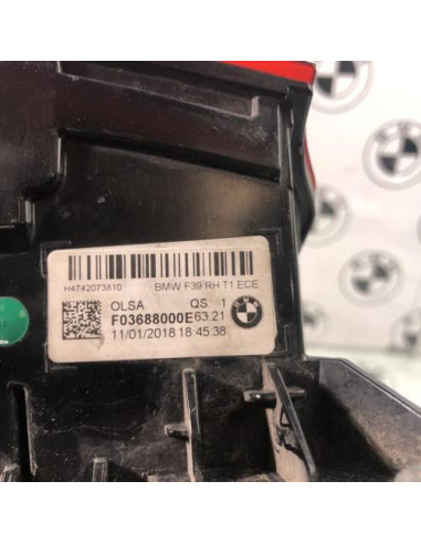 Feu arriere principal gauche (feux) BMW X2 F39 