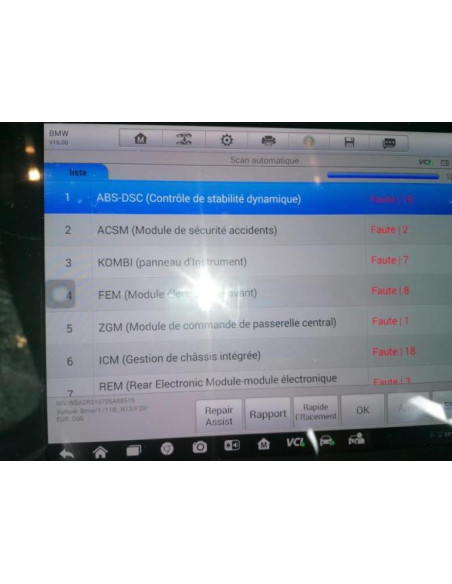 Feu arriere secondaire droit (feux) BMW SERIE 1 F20 PHASE 2 Essence