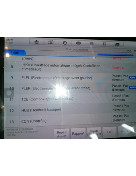 Feu arriere secondaire droit (feux) BMW SERIE 1 F20 PHASE 2 Essence