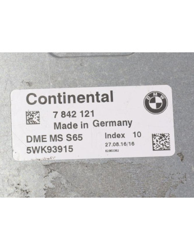 Calculateur moteur BMW SERIE 6 E63 COUPE 