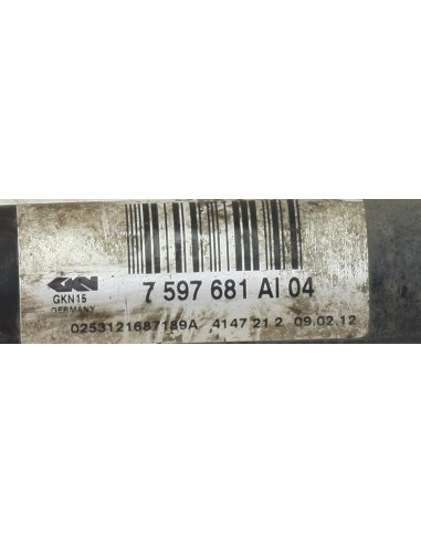 Cardan arriere gauche (transmission) BMW SERIE 1 F20 PHASE 1 Diesel