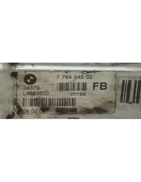 Radiateur EGR BMW SERIE 3 E90 PHASE 1 Diesel