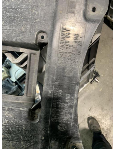 Cache sous moteur BMW X3 E83 PHASE 2 Diesel