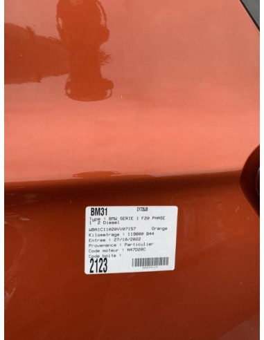 Trappe d'essence BMW SERIE 1 F20 PHASE 1 Diesel