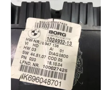 Compteur BMW SERIE 1 E87 PHASE 1 Essence