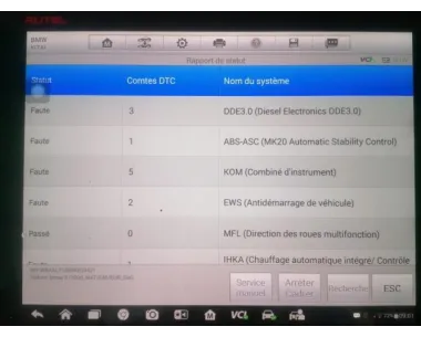 Support de phare gauche (tôle) BMW SERIE 3 E46 PHASE 1 Diesel