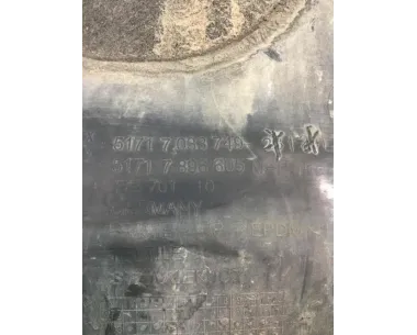 Pare boue avant gauche BMW SERIE 5 E60 PHASE 2 