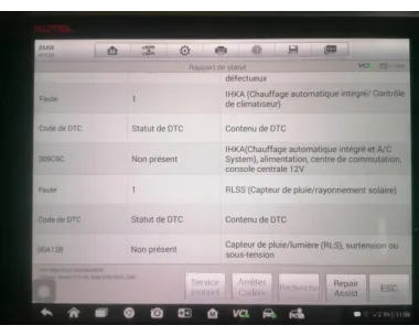 Ecran GPS BMW SERIE 3 E90 PHASE 1 Essence