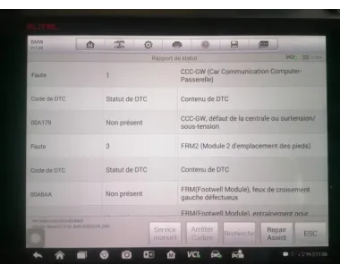 Ecran GPS BMW SERIE 3 E90 PHASE 1 Essence