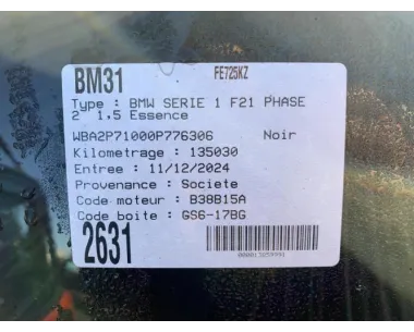 Bloc ABS (freins anti-blocage) BMW SERIE 1 F21 PHASE 2 Essence