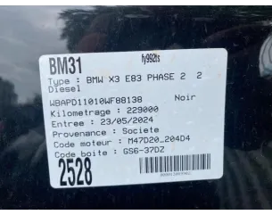 Repetiteur clignotant avant gauche (Feux) BMW X3 E83 PHASE 2 Diesel 2