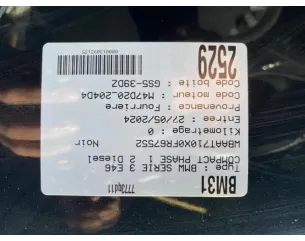 Bras essuie glace avant BMW SERIE 3 E46 COMPACT PHASE 1 Diesel 2