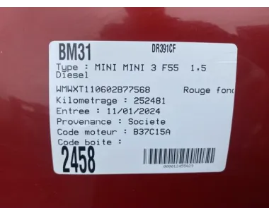 Cremaillere assistee MINI MINI 3 F55 Diesel